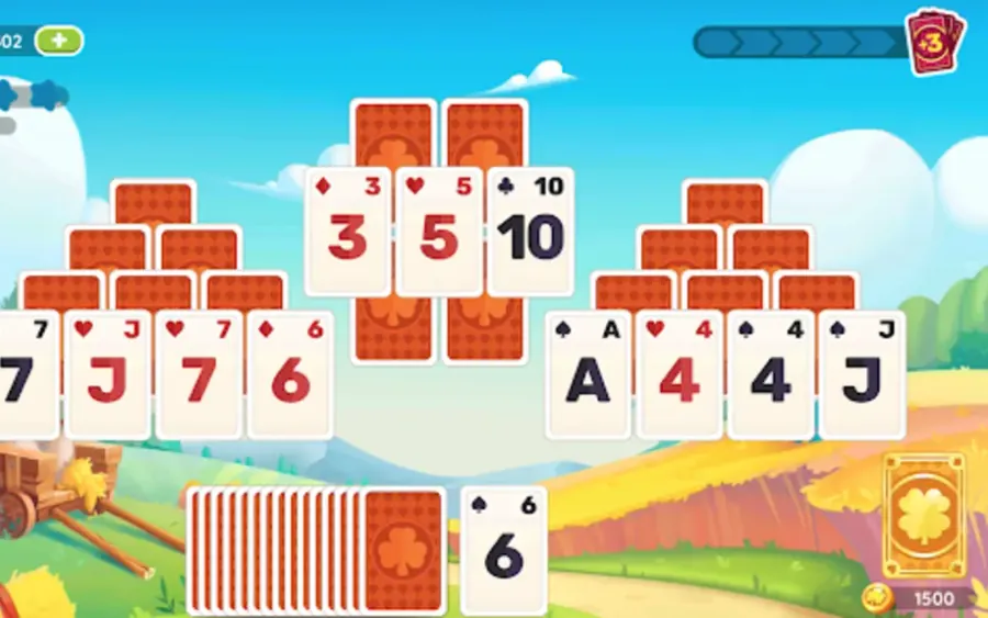 Solitaire Tripeaks