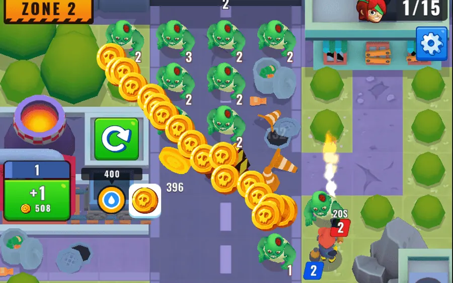 Zombie Counter Game