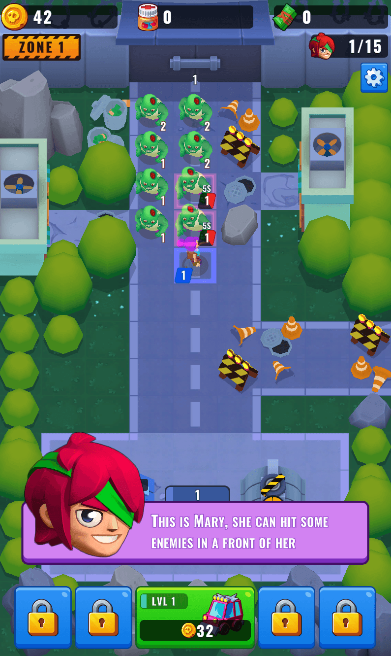 Zombie Counter Game