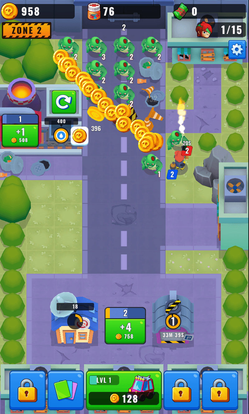 Zombie Counter Game