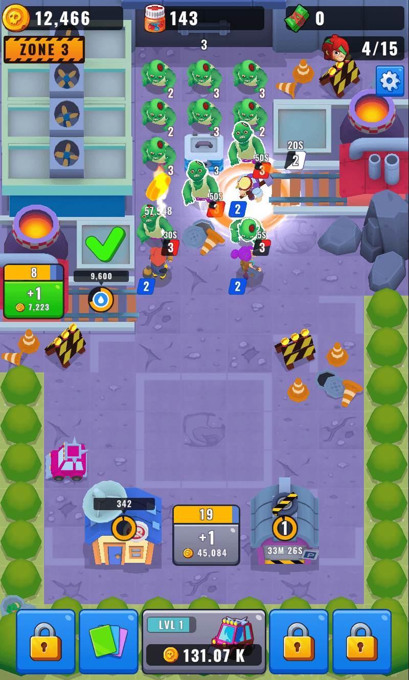 Zombie Counter Game
